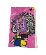 LOL Surprise ReMix Beach Pink Printed Towel 28x58 - $186.44 MXN