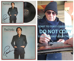 Paul Anka signed Listen To Your Heart album vinyl record COA proof autographed - £197.83 GBP