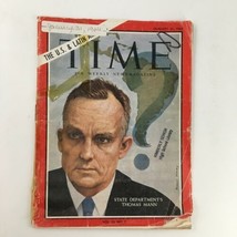 Time Magazine January 31 1964 State Department&#39;s Thomas Mann No Label - £22.74 GBP