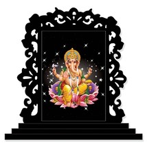 Shri Ganesh Ji Car Dashboard Idols Figurine Showpiece - £14.68 GBP