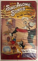 Disney Sing Along Songs The Presto Anni VHS Molto Rare Vintage SHIP24 - £25.78 GBP