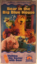 Bear In The Big Blue House-Visiting The Doctor W Bear VHS-TESTED-VINTAGE-SHIP24H - £23.55 GBP