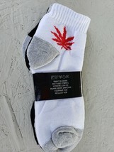 3 Pair Marijuana Leaf Weed Pot Ankle Socks Low Cut Running Mens Womens 1... - £7.33 GBP