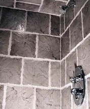 6 DIY Concrete Castle Stone Patio Paver Molds 12x12x1.5" Make 100s For Pennies image 4