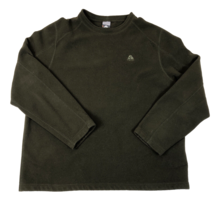 Vintage Nike ACG Mens Brown Pullover Fleece Crewneck Sweatshirt Large Ou... - $29.69