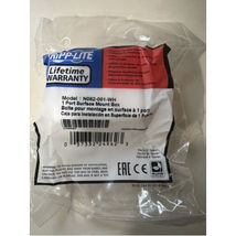 Eaton N082-001-WH SURFACE-MOUNT BOX FOR KEYSTONE JACK 1-PORT WALL CELLIN... - $19.18