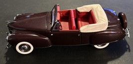 Franklin Mint Precision 1941 Lincoln Continental Convertible Brown 1:24 Scale  - £56.05 GBP