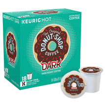 The Original Donut Shop Dark Coffee 18 to 144 Keurig Kcup Pods Pick Any Quantity - £19.09 GBP+