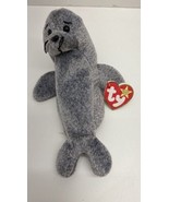 TY Beanie Baby - SLIPPERY the Seal (7 inch) - MWMTs Stuffed Animal Toy - $11.46 CAD