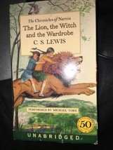 The Chronicles Of Narnia Lion Witch And wardrobe Audiobook Cassette C S Lewis CS - £61.51 GBP