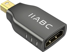 4K Mini DisplayPort to HDMI Adapter Mini DP to HDMI Converter Compatible... - £16.68 GBP