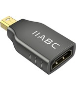 4K Mini DisplayPort to HDMI Adapter Mini DP to HDMI Converter Compatible... - £16.55 GBP