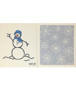 Wet-It! Swedish Treasures Dishcloth &amp; Cleaning Cloth - Set of 2- Winter ... - $20.51 CAD