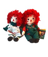 Raggedy Ann &amp; Andy Dolls 1998 Christmas 8 Inch Snowden and Friends Stuff... - $30.83