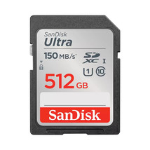 Sabrent SDSDUNC-512G-AN6IN ULTRA SD 150MB/S C10 U1 UHS 4X6 BLISTER N/JC AM - $2,453.71 MXN
