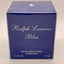 Ralph Lauren Blue EDT 75ml 2.5 oz Spray Discontinued RARE - NEW &amp; SEALED - £200.52 GBP