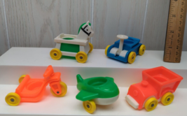 Fisher-Price Little People vintage kid ride ons trike plane train wagon ... - $25.72