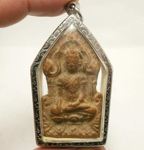 phra khun paen ancient antique love attraction of lumpoon Buddha amulet  pendant - £1,502.83 GBP