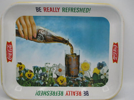 Coca Cola Vintage Serving Tray Be Really Refreshed - £9.02 GBP