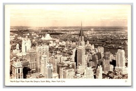 RPPC Northeast View From Empire State Bldg New York City NY NYC UNP Postcard XA4 - $4.90