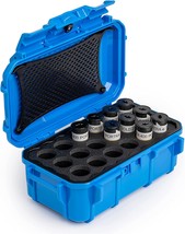 Evergreen X Seahorse 120 Film Carrying Storage Case | Holds 18 Rolls Of, Blue - £53.41 GBP