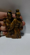 vintage Old Bakelite figure two geishas, Japanese Consult Stock - £30.59 GBP