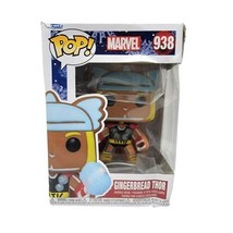 Funko Pop Marvel Gingerbread Thor #938 Vinyl Bobblehead With Protector - £7.83 GBP