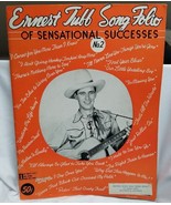 ERNEST TUBB - ORIGINAL VINTAGE 1944 SONG FOLIO / SOUVENIR PROGRAM - VG C... - $20.00