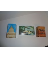 3 1970s Avon Bottles Side Wheeler, The Capitol. Weather Vane with Boxes - $371.19 MXN