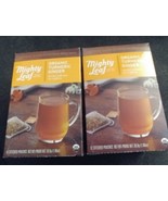 2 boxes Mighty Leaf Tumeric Ginger 12 Tea Pouches (J9) - $19.62