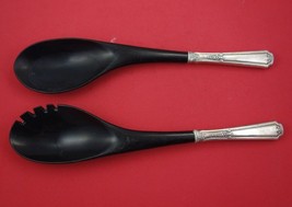 Louis XIV by Towle Sterling Silver Salad Serving Set w/ ebony 11 3/4&quot; - $107.91