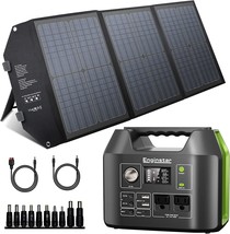 Enginstar Solar Generator 300W Green, With 60W Solar Panel, 80,000Mah Portable - £245.36 GBP