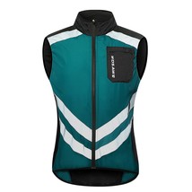 WOSAWE Cycling Reflective Vest Windproof Running Safety Vest Motorcycle Gilet MT - £61.99 GBP