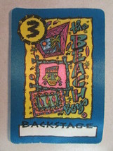 The Beach Boys Unused Authentic Cloth Backstage Pass (3) Boxed Set Tour - Rare - £25.95 GBP