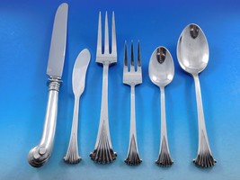 Onslow by Tuttle Sterling Silver Flatware Service 12 Set 72 pc Dinner Truman Old - £5,460.40 GBP