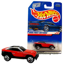 Year 1998 Hot Wheels 1999 First Editions 1:64 Die Cast Car Set #17 Red J... - £15.71 GBP