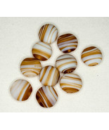 Caramel Sweet Roll Czech Glass Beads - £4.72 GBP