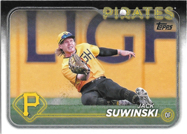 Jack Suwinski 2024 Topps #390 Pittsburgh Pirates Baseball Card - £0.48 GBP