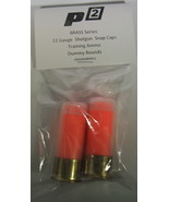 P2 BRASS Series Snap Caps, Dummy Ammo, Training Rounds, Nickel, ORANGE -... - £7.58 GBP