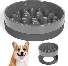 Sted Ceramic Slow Feeder Dog Bowls with Silicone Base, Slow - £31.76 GBP