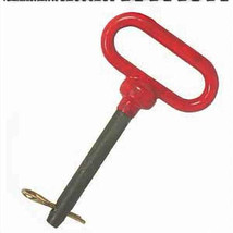 Tractor Hitch Pin 1/2&quot; Dia. 3-5/8&quot; Usable Length Plastisol Coated Pull H... - $15.19