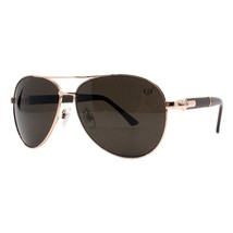 Unisex Pilot Sunglasses Double Bridge Designer Style Shades UV400 - £9.54 GBP