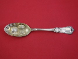 Kensington by Gorham Sterling Silver Berry Spoon GW with Fruit in Bowl 8 1/4&quot; - £149.53 GBP