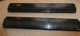 Lot of 2 MTH O Scale Black Heavyweight Passenger Car Roofs 8 Vent 15&quot; Long - £19.51 GBP