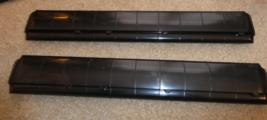 Lot of 2 MTH O Scale Black Heavyweight Passenger Car Roofs 8 Vent 15&quot; Long - £18.59 GBP