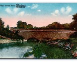 Gatden Park Bridge Cleveland Ohio OH UNP Unused DB Postcard T5 - £3.12 GBP