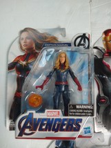 3 Marvel Avengers Endgame Figures Iron Man, Captain Marvel, Captain America - $9.89