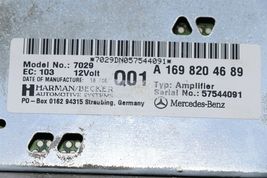 05-09 Mercedes CLK350 CLK550 CLK55 W203 W209 Amplifier Amp Herman Becker #7029 image 6