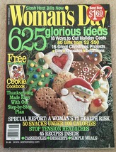 Woman&#39;s Day November 14 2000 - Christmas &amp; Thanksgiving + Cookie Cookbook - £5.58 GBP