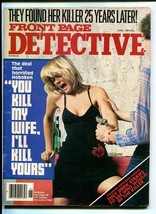 Front Page DETECTIVE-1981-JUNE-GUN Attack Cover G/VG - £44.27 GBP